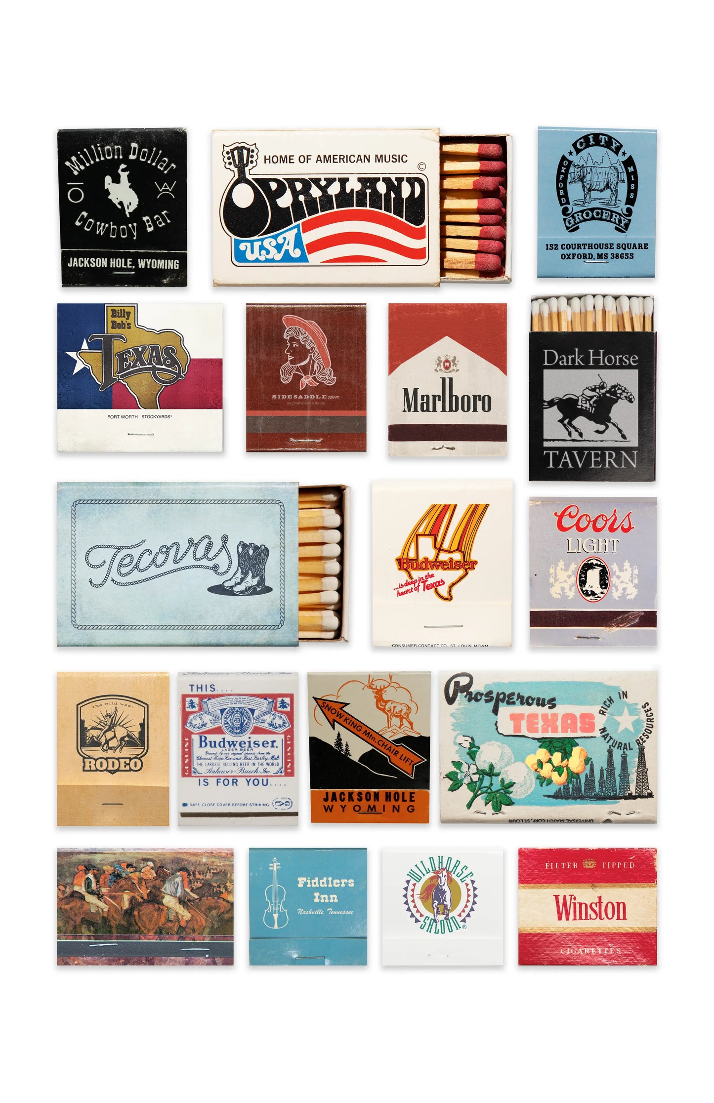 Western Collage Poster