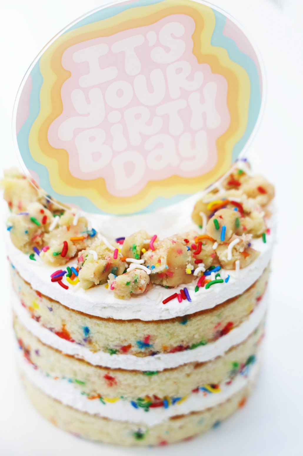 It's Your Birthday Acrylic Cake Topper