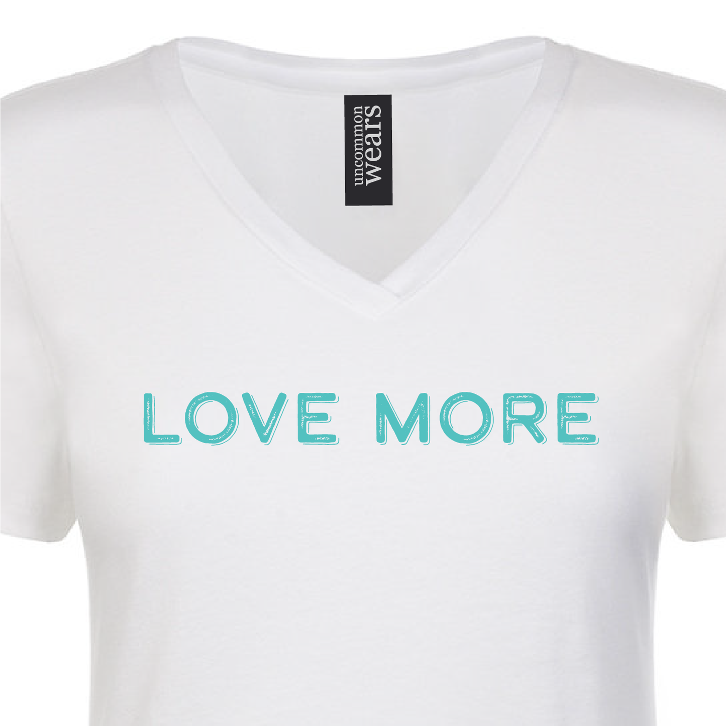 Love More White T-Shirt - 034