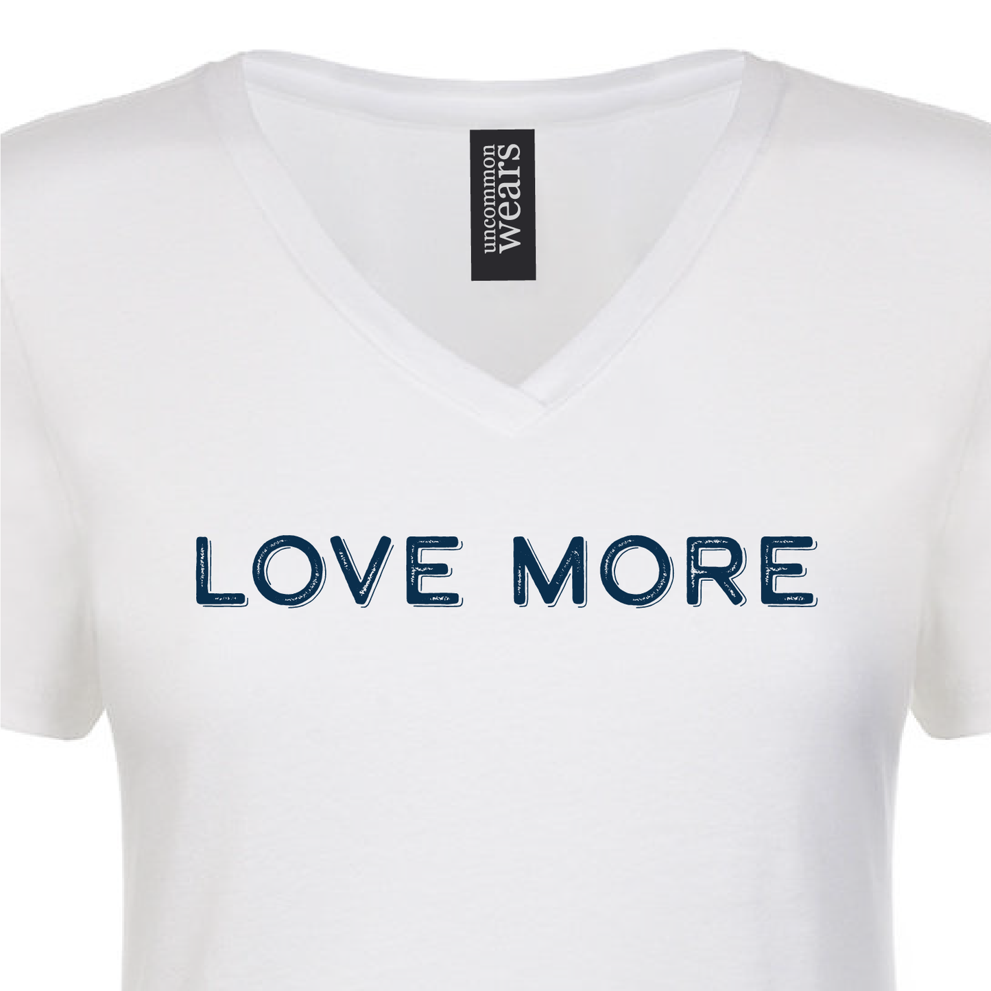 Love More White T-Shirt - 050