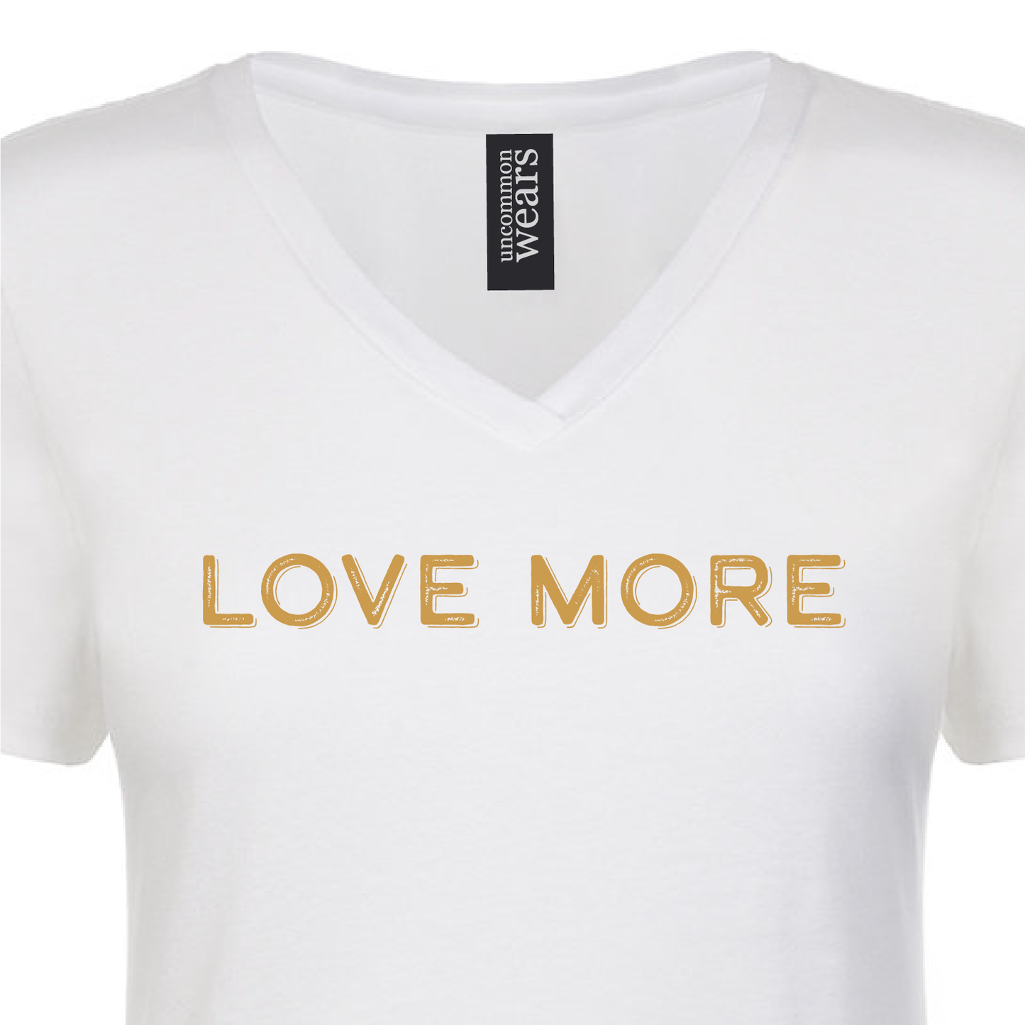 Love More White T-Shirt - 086