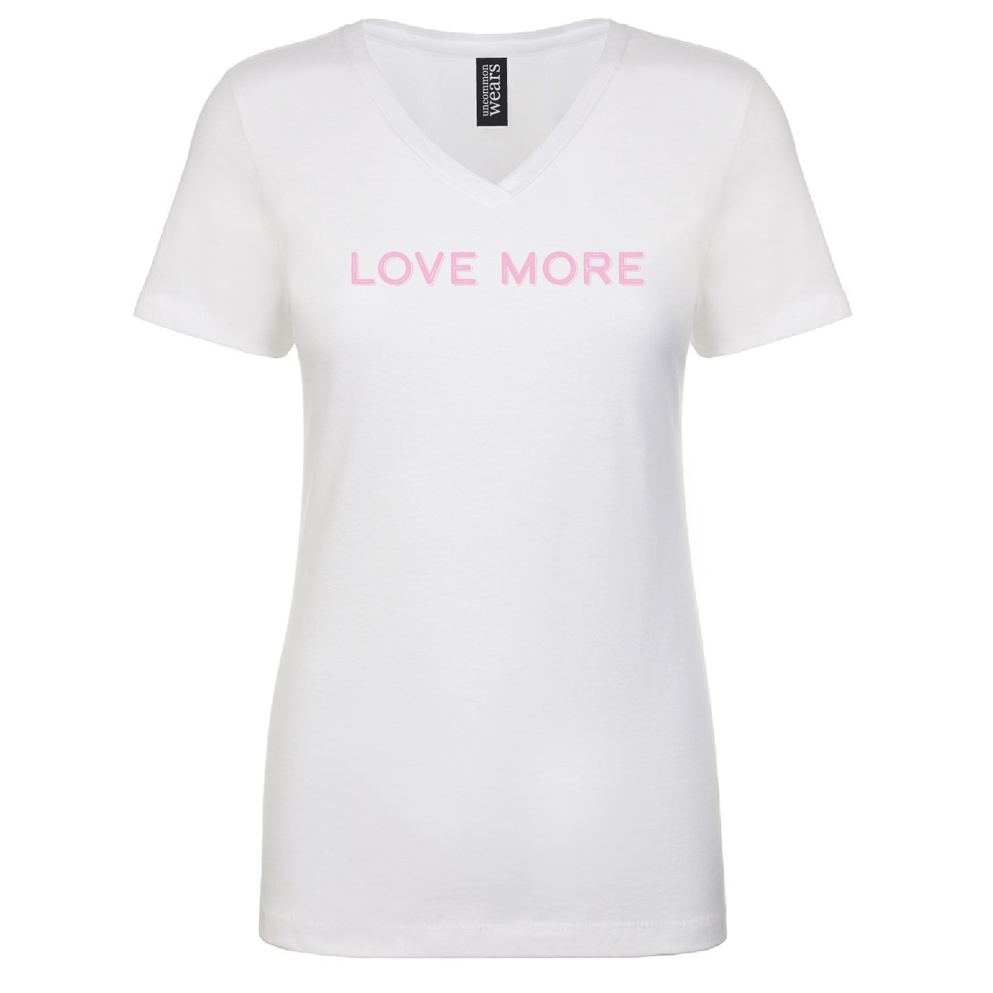 Love More White T-Shirt - 067