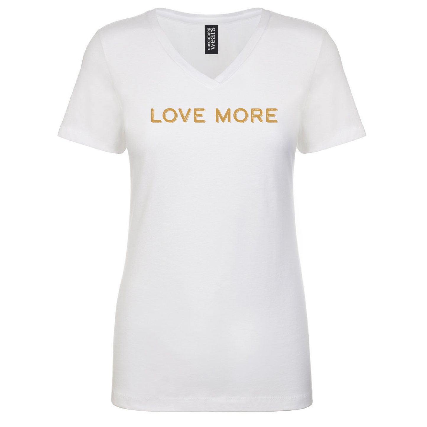 Love More White T-Shirt - 086