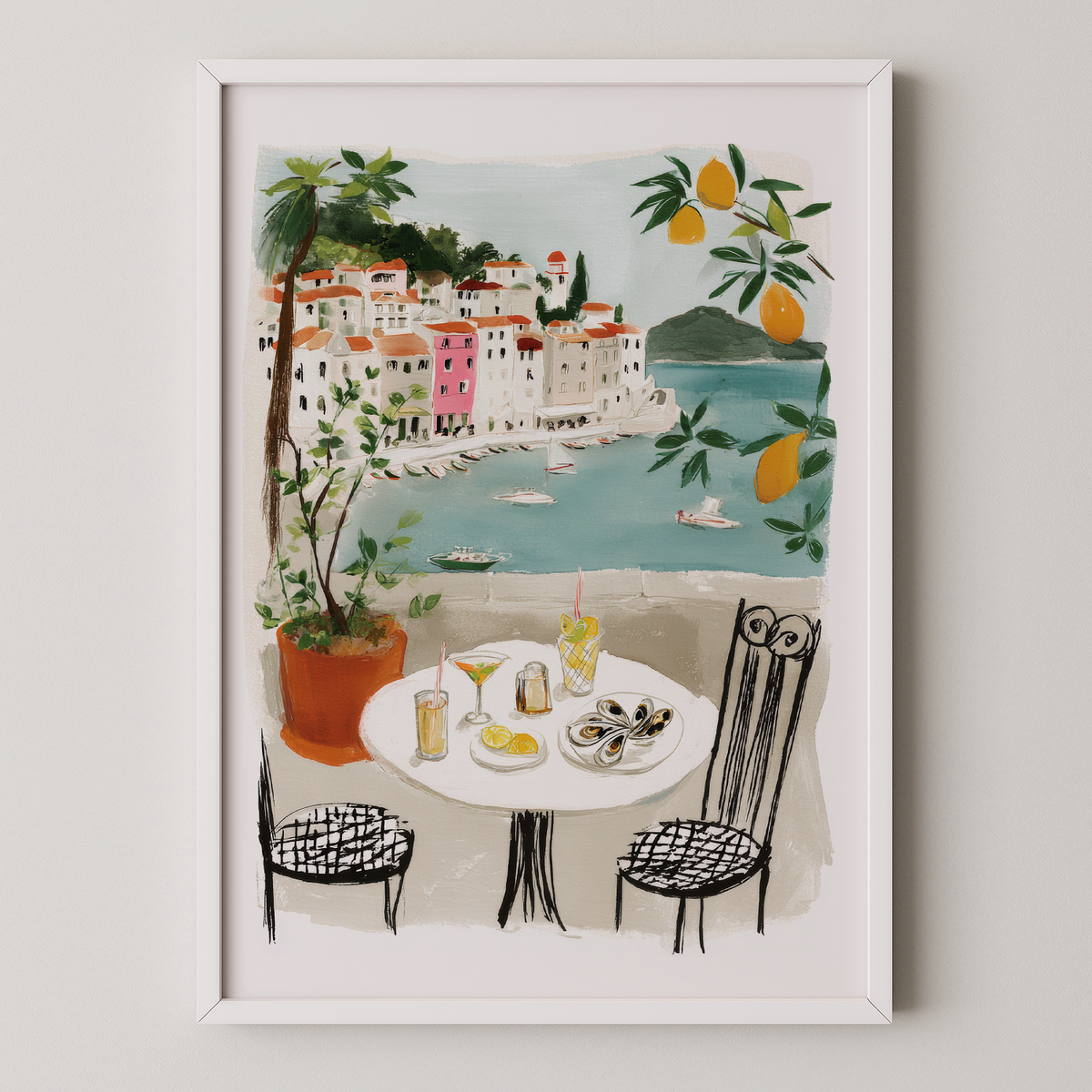 Amalfi Coast Wall Art - 2