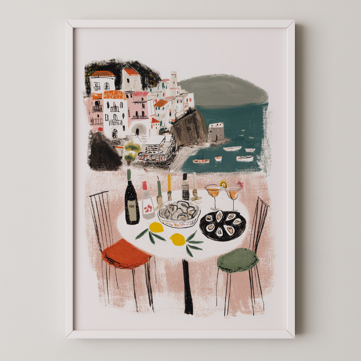 Amalfi Coast Wall Art - 4