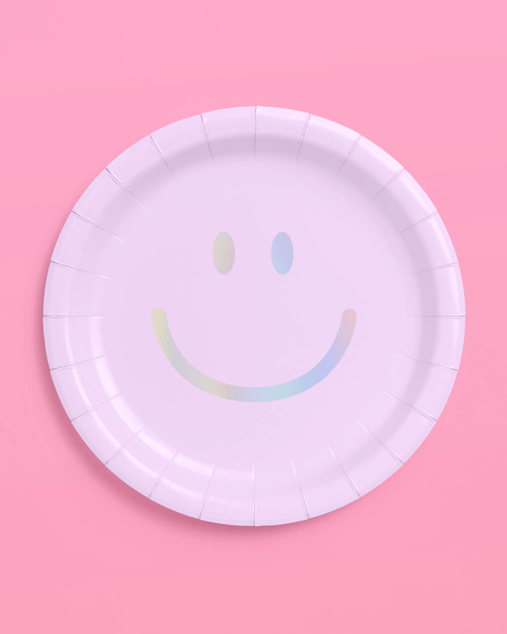 Smiley Plates - 24 paper plates