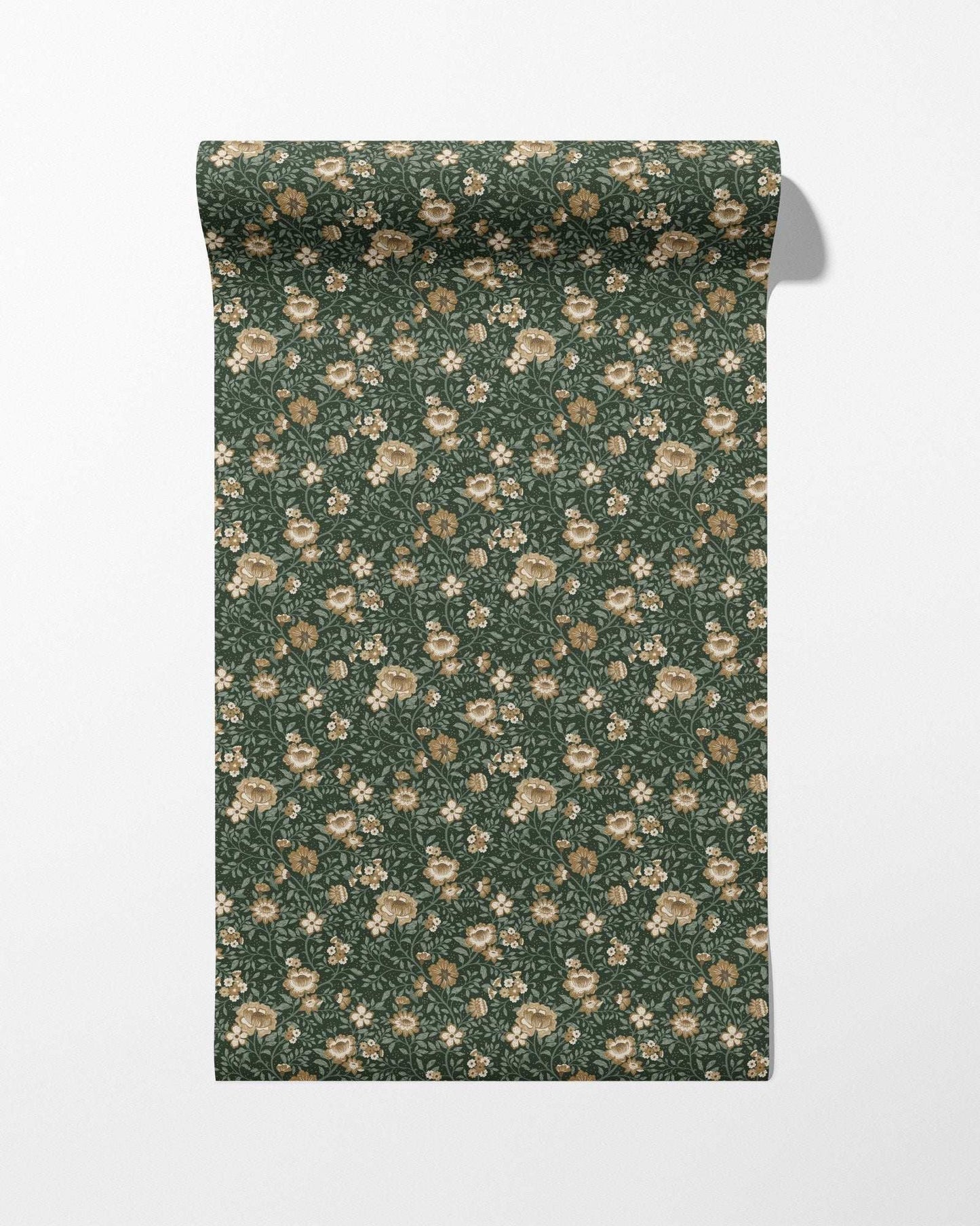 Annabelle Wallpaper in Woodland Green