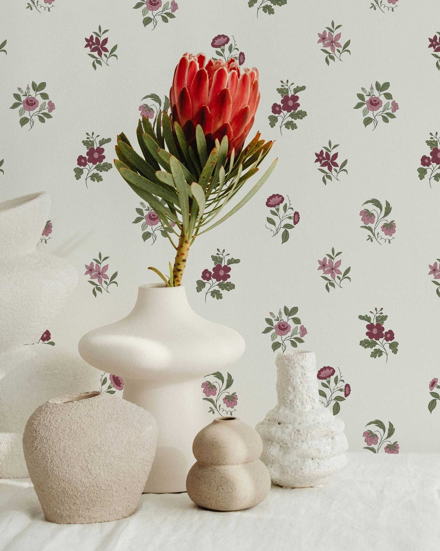 Ashthorn Wallpaper Mulled Berry
