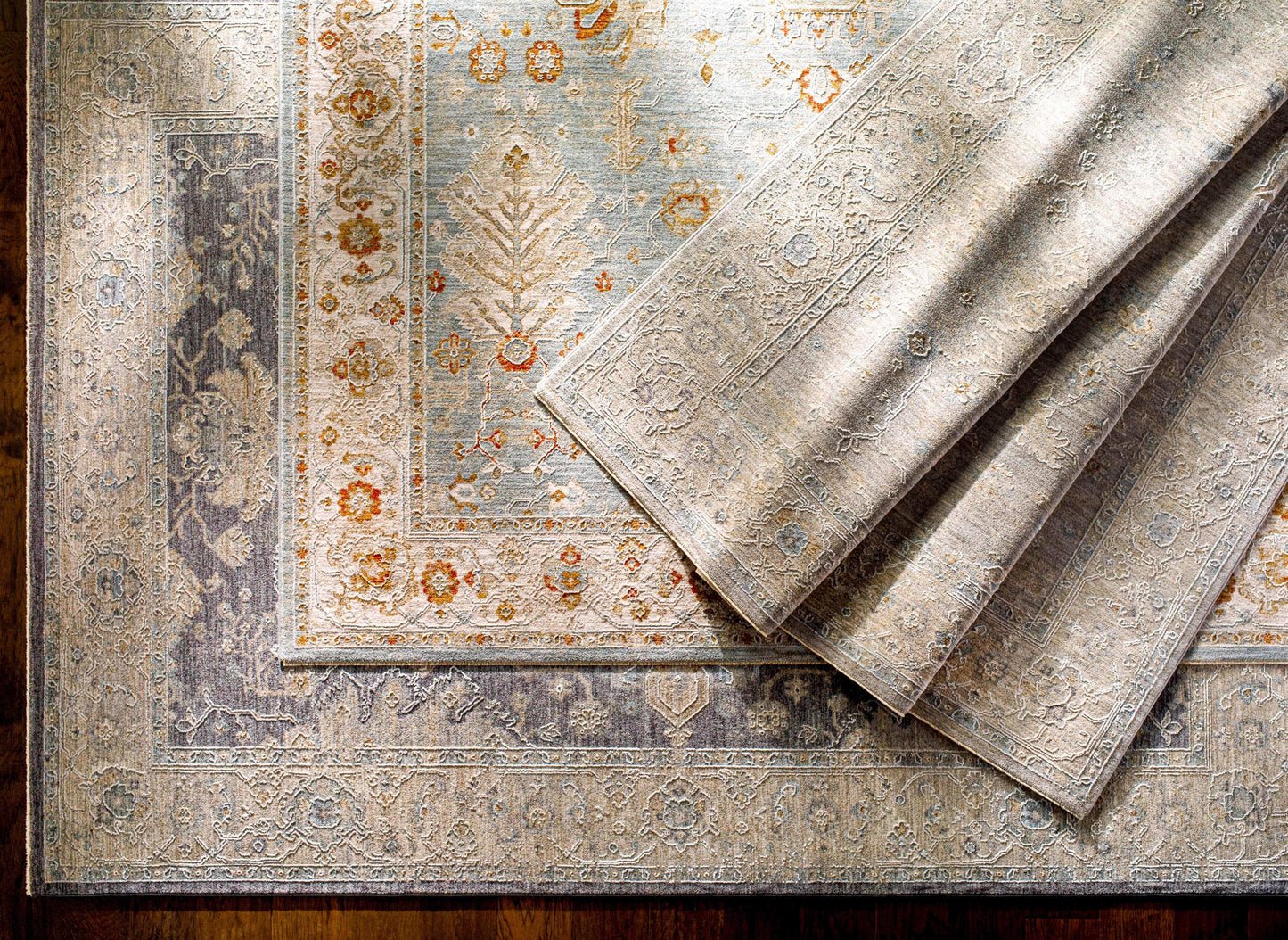 Bradley Oushak Thick Luxe Area Rug