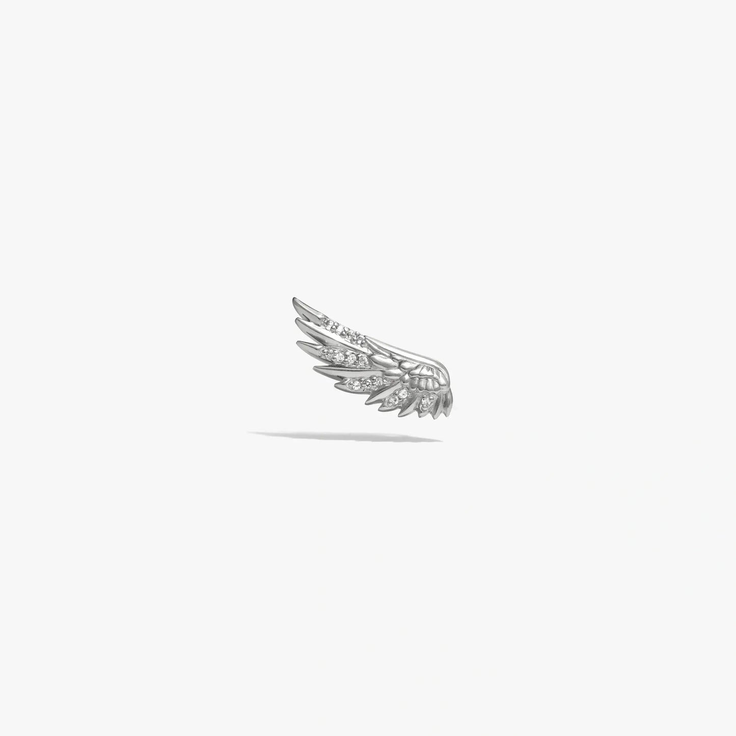 Sapphire Wing Ear Climber
