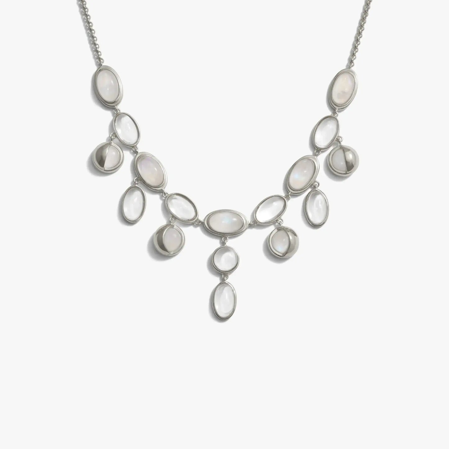 Midnight Reflection Collar Necklace