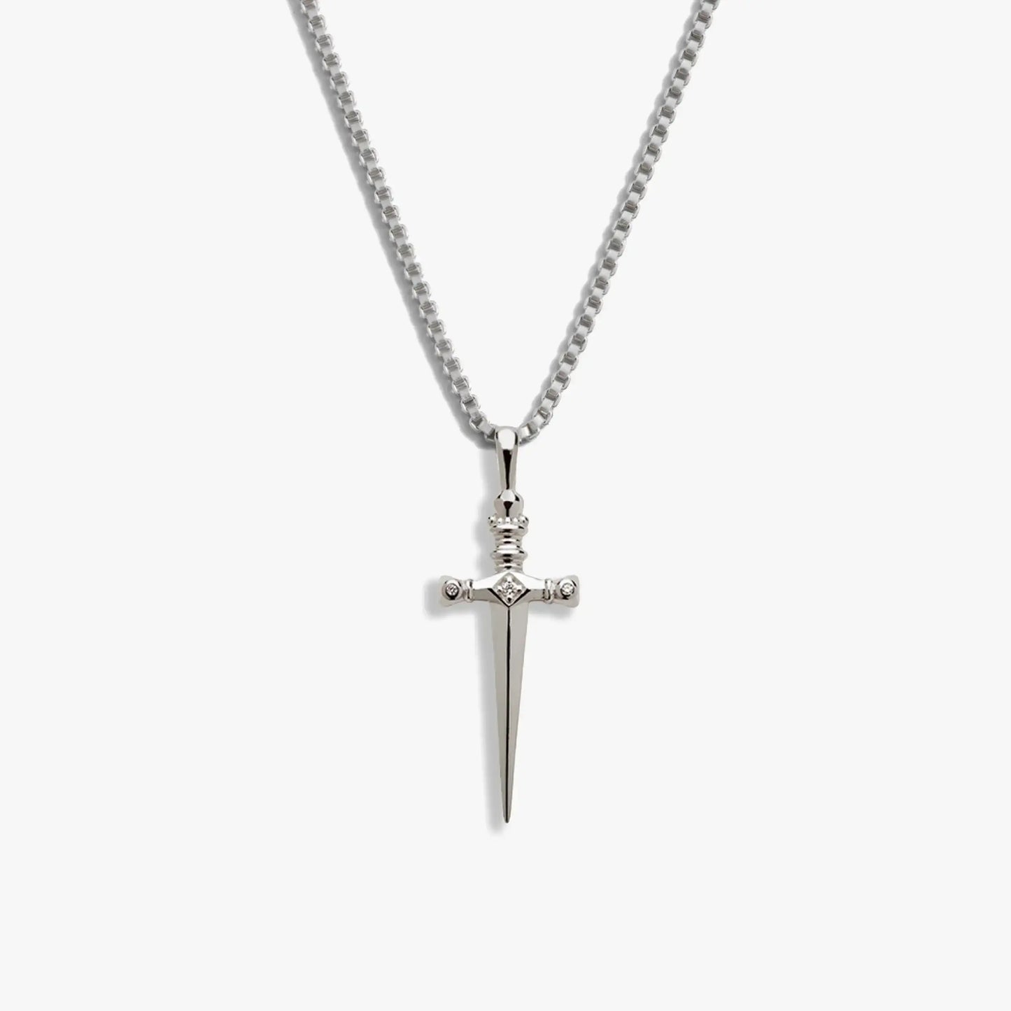 Diamond Sword Necklace