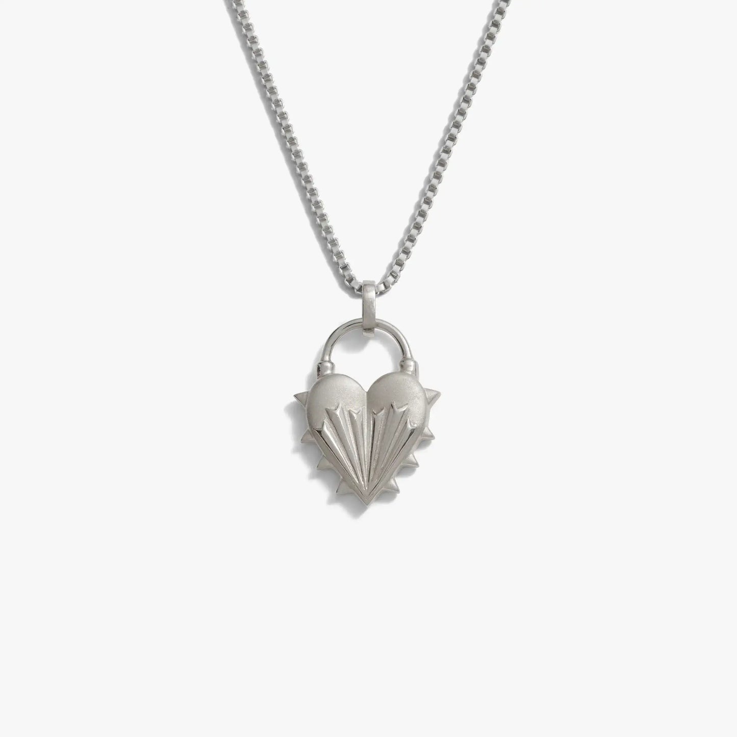 Spiked Heart Necklace