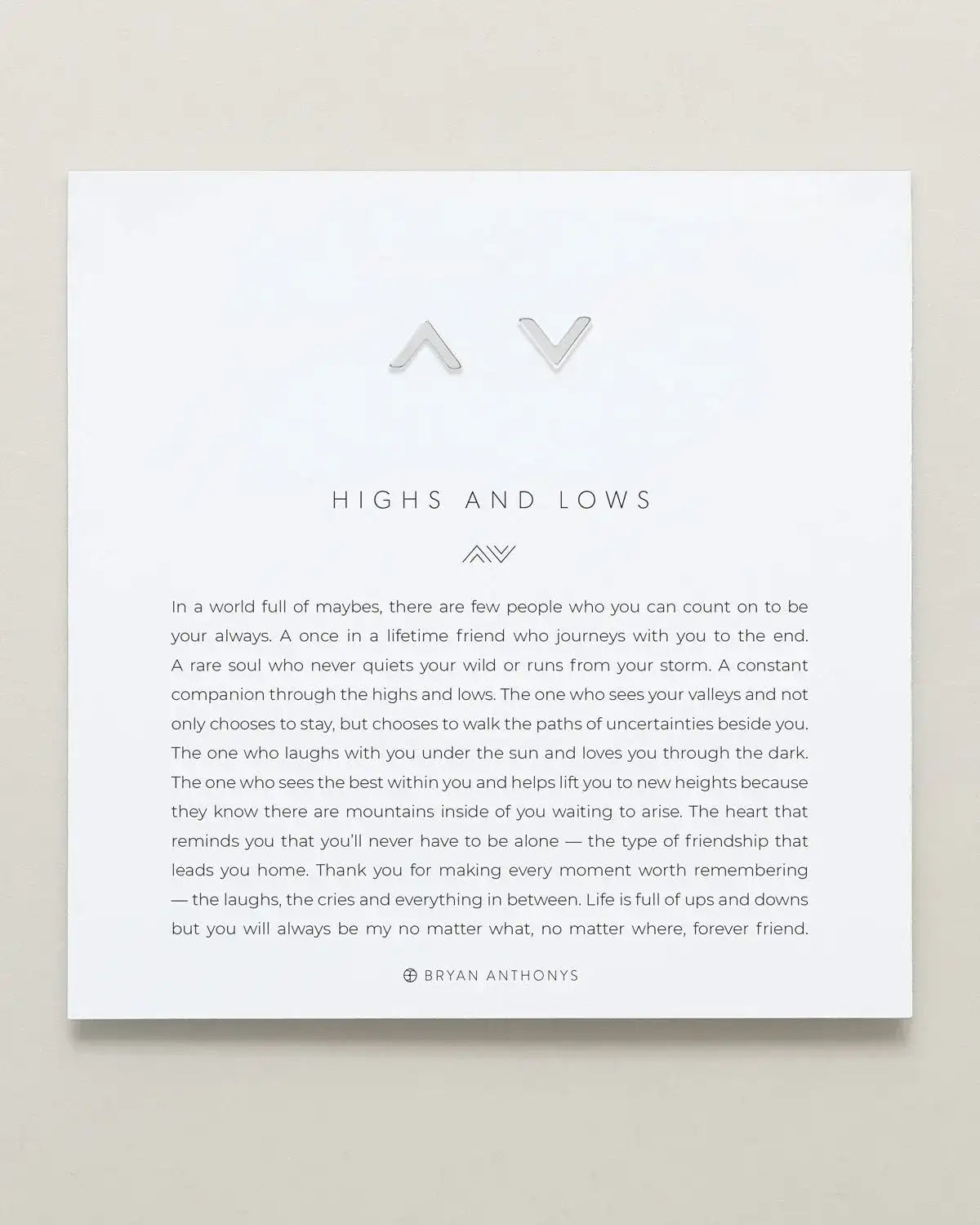 Highs & Lows Stud Earrings