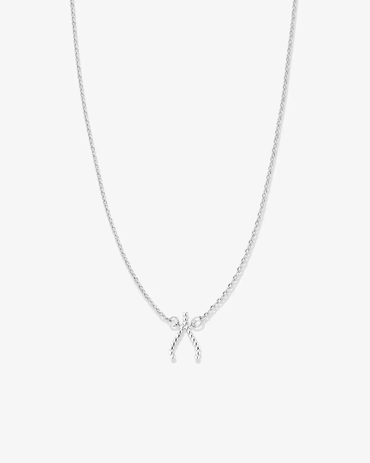 Just For Luck Wishbone Necklace