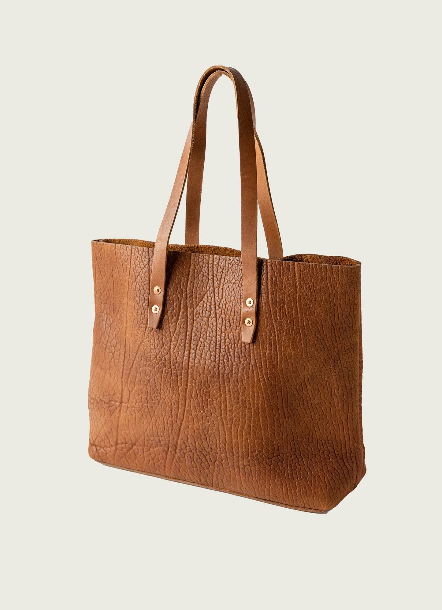 Vintage Bullhide Tote Bag
