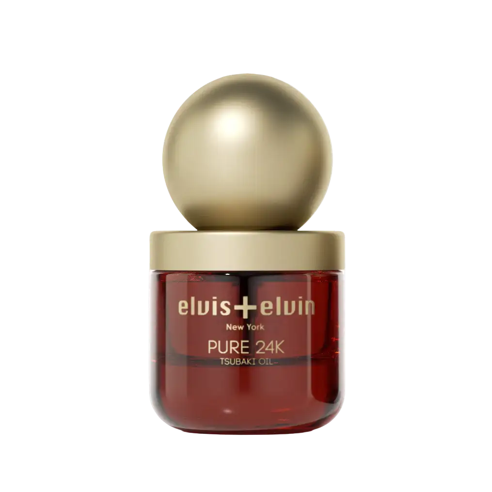 elvis+elvin Pure 24k Tsubaki Facial Oil