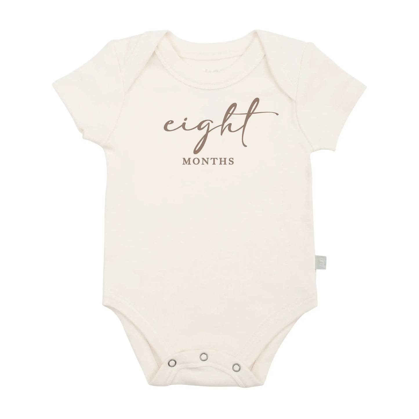 graphic bodysuit | eight months milestone taupe