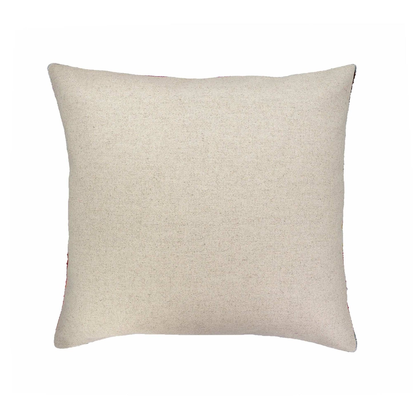 Eye of Ra 2 Silk Velvet Ikat Throw Pillow Cover 24 X 24