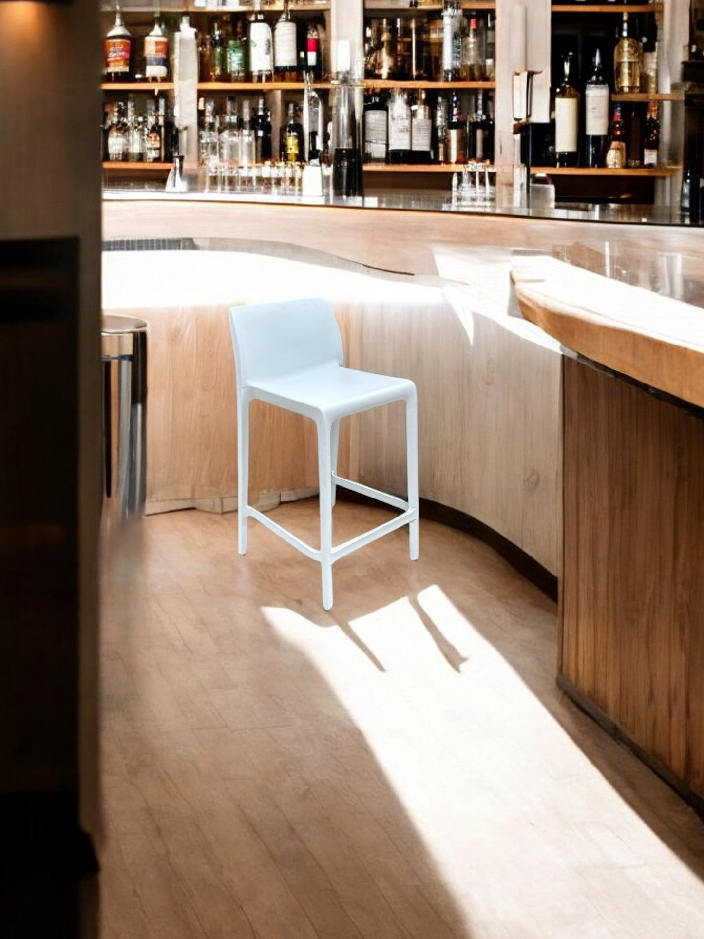 Commercial Grade 26" Counter Stool: Set of 4 - Plain