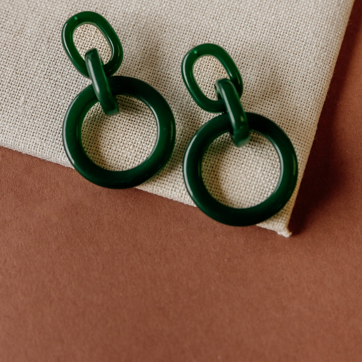Green Hali Earrings