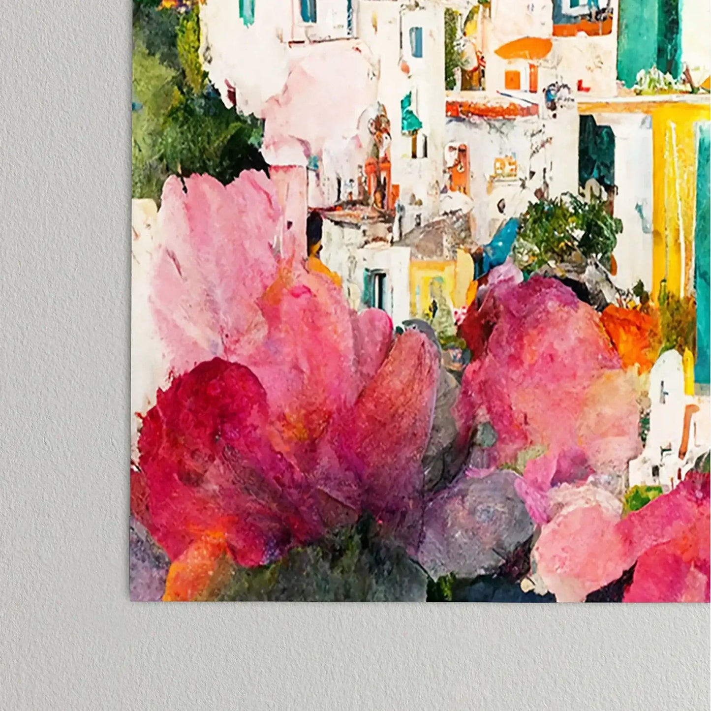 Positano Poster Art