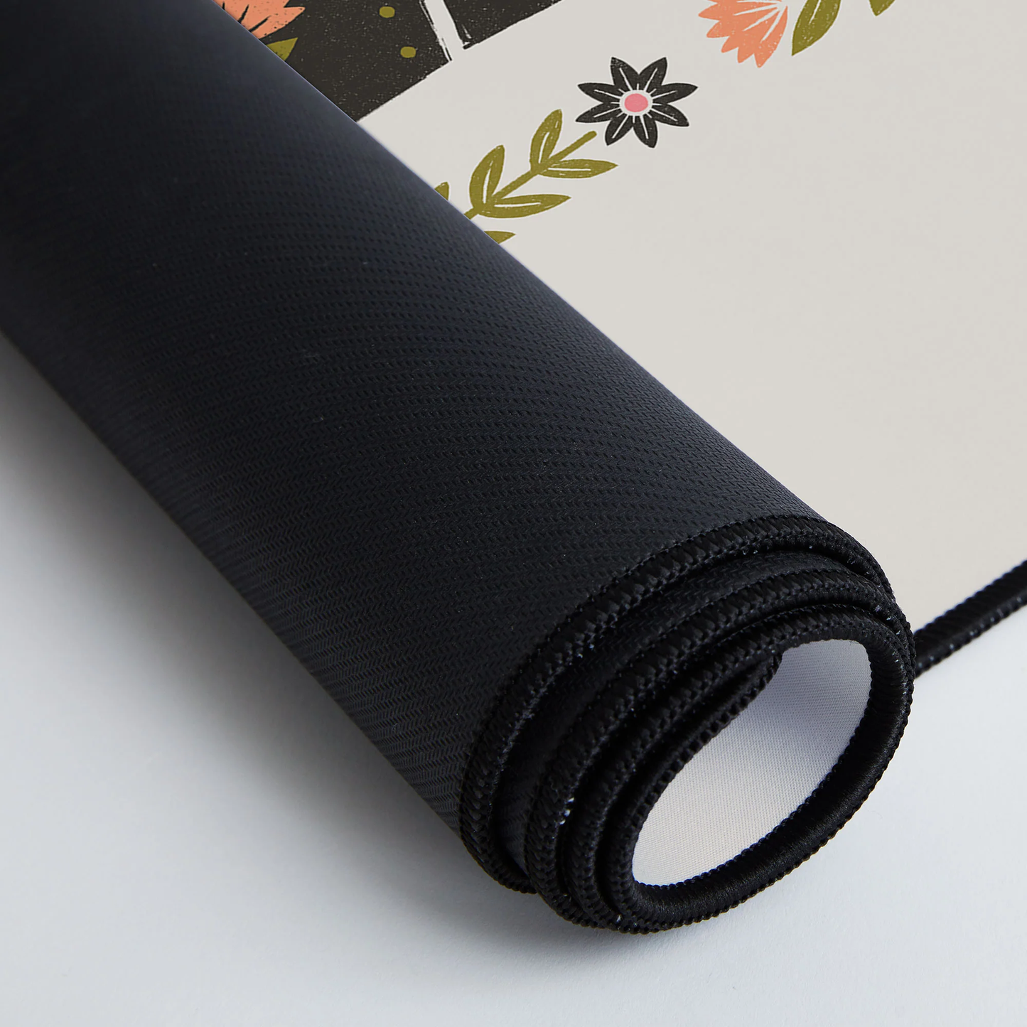 Cowboy Boots and Flowers Desk Mat