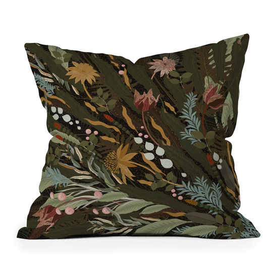 Biophilia Desiree Throw Pillow