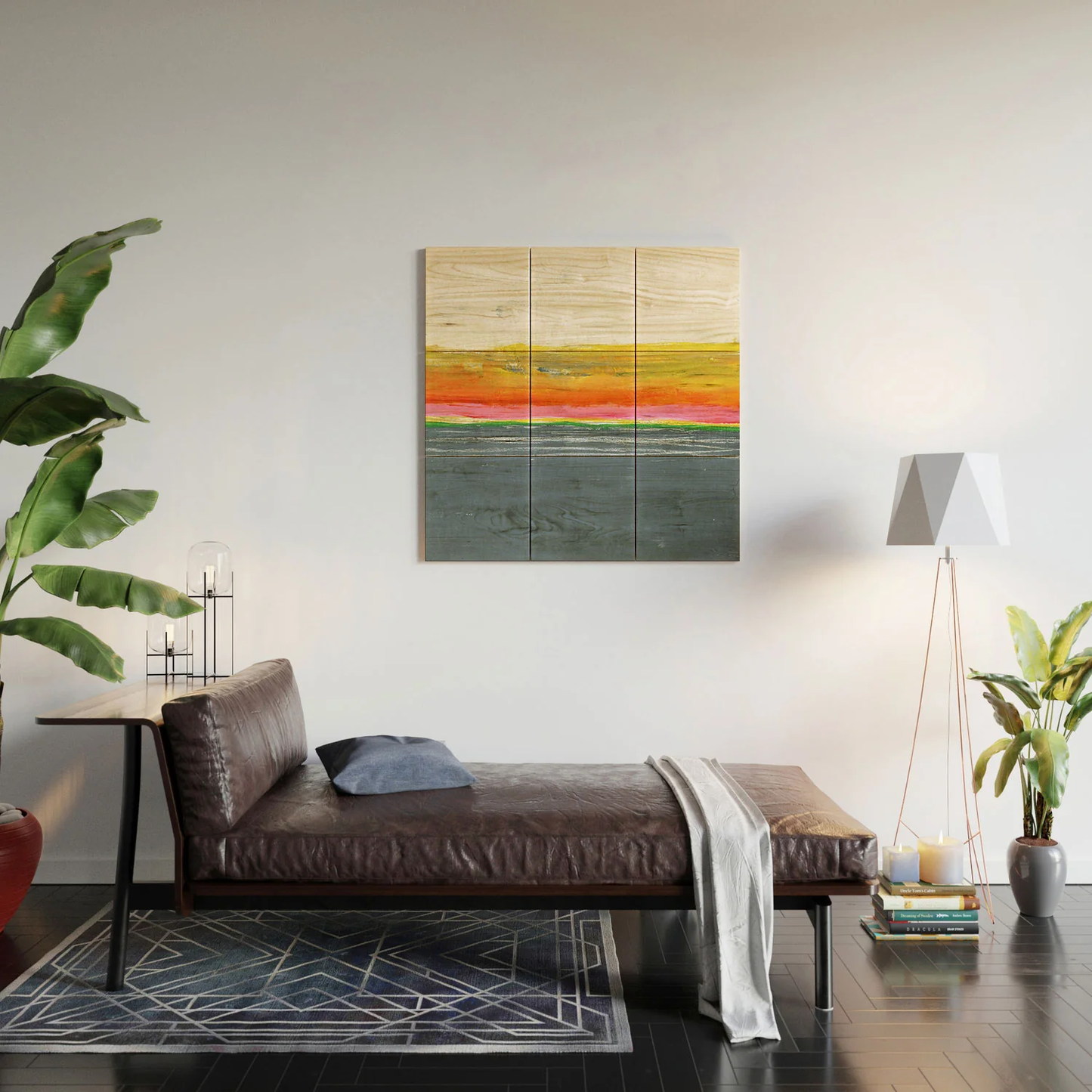 In Between Wood Wall Mural