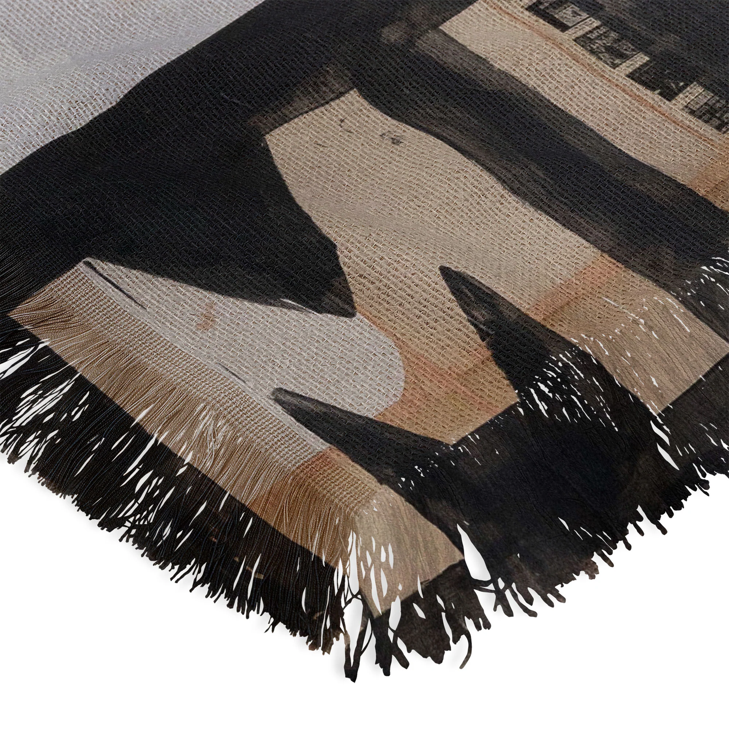 Here for the Music Woven Throw Blanket - Midweight