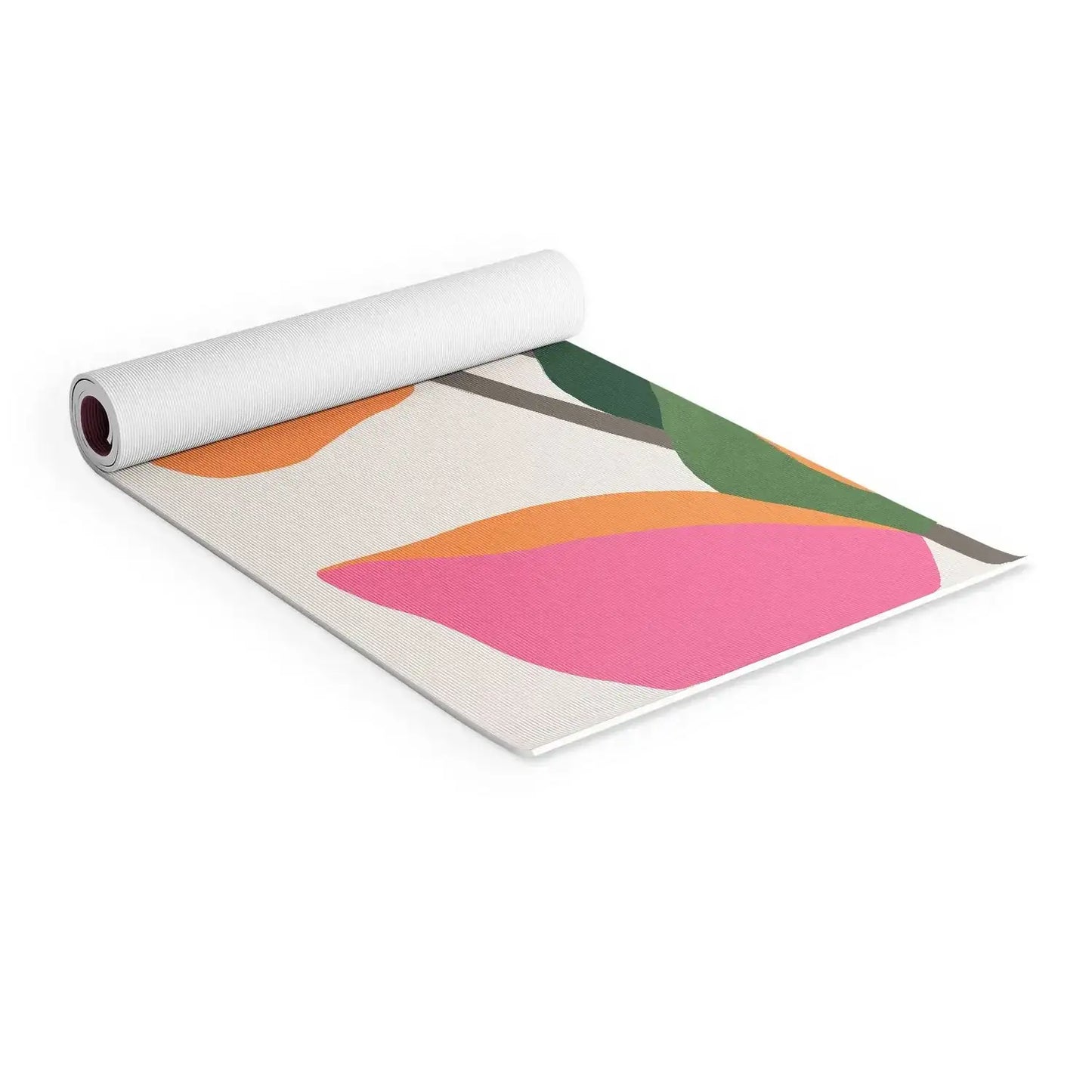Abstract Eucalyptus Yoga Mat
