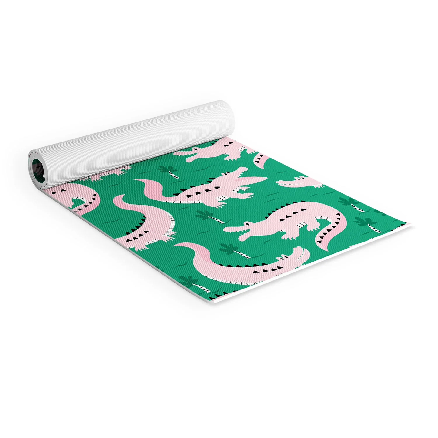 Pink Gator Yoga Mat