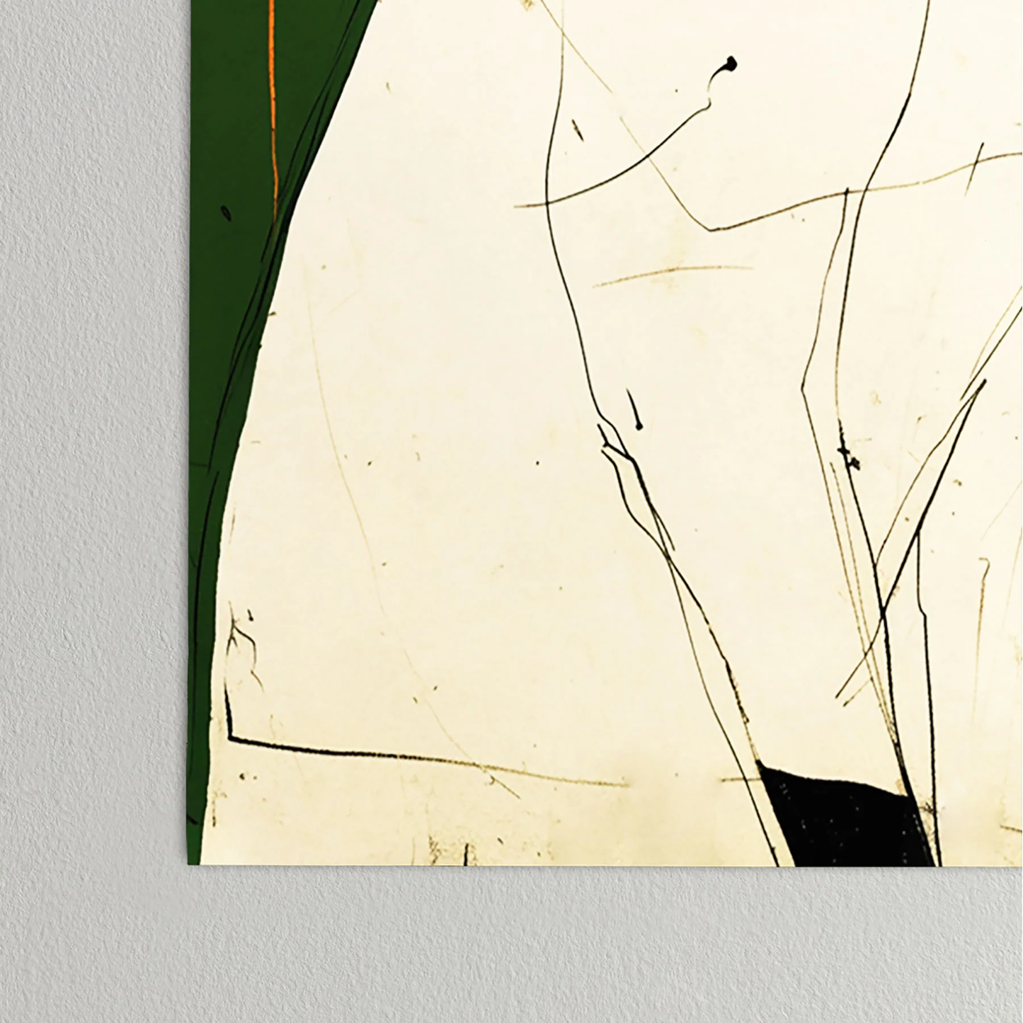 Siamese Cats Modern Art Poster Art