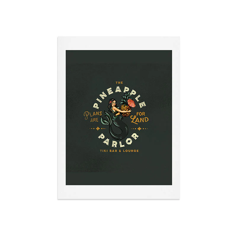 Pineapple Parlor Art Print