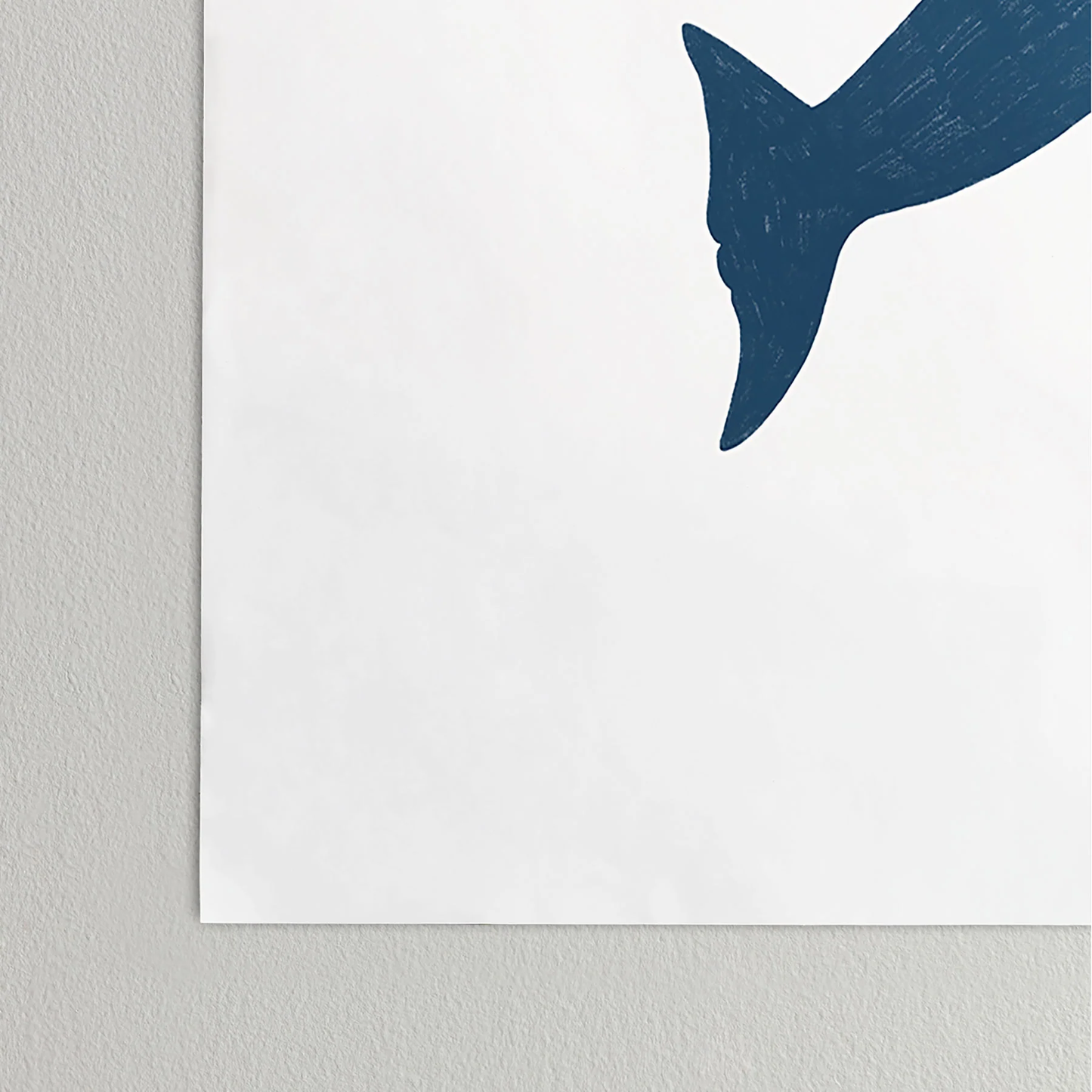 Blue Whale Poster Art