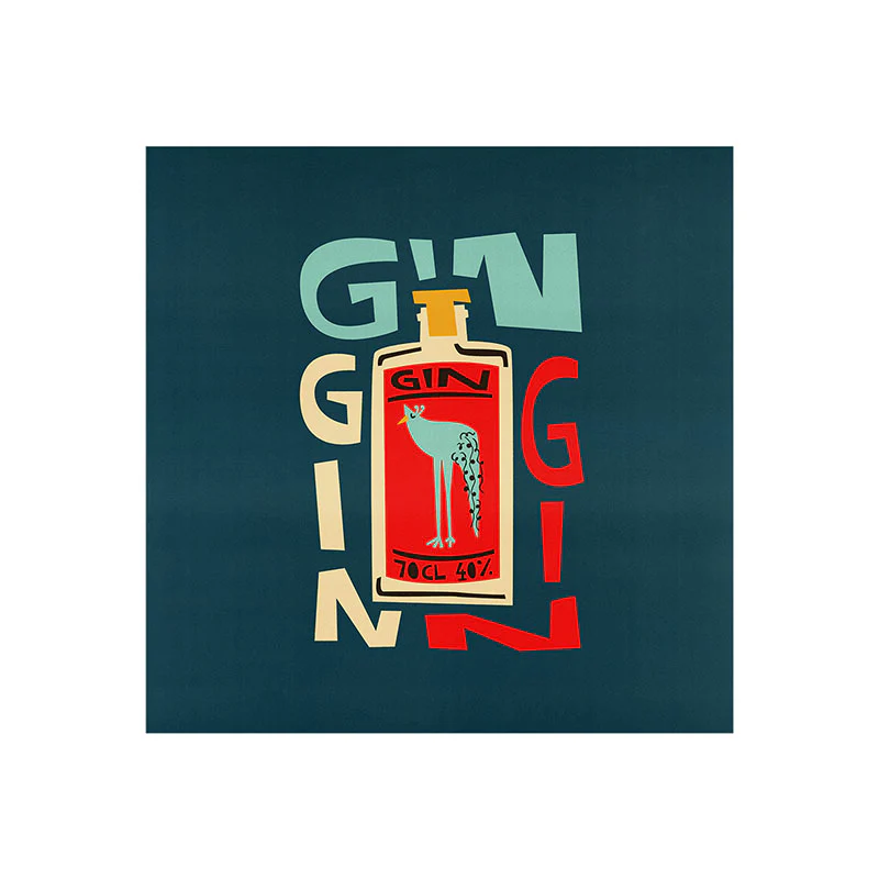 Gin Gin Gin Art Print