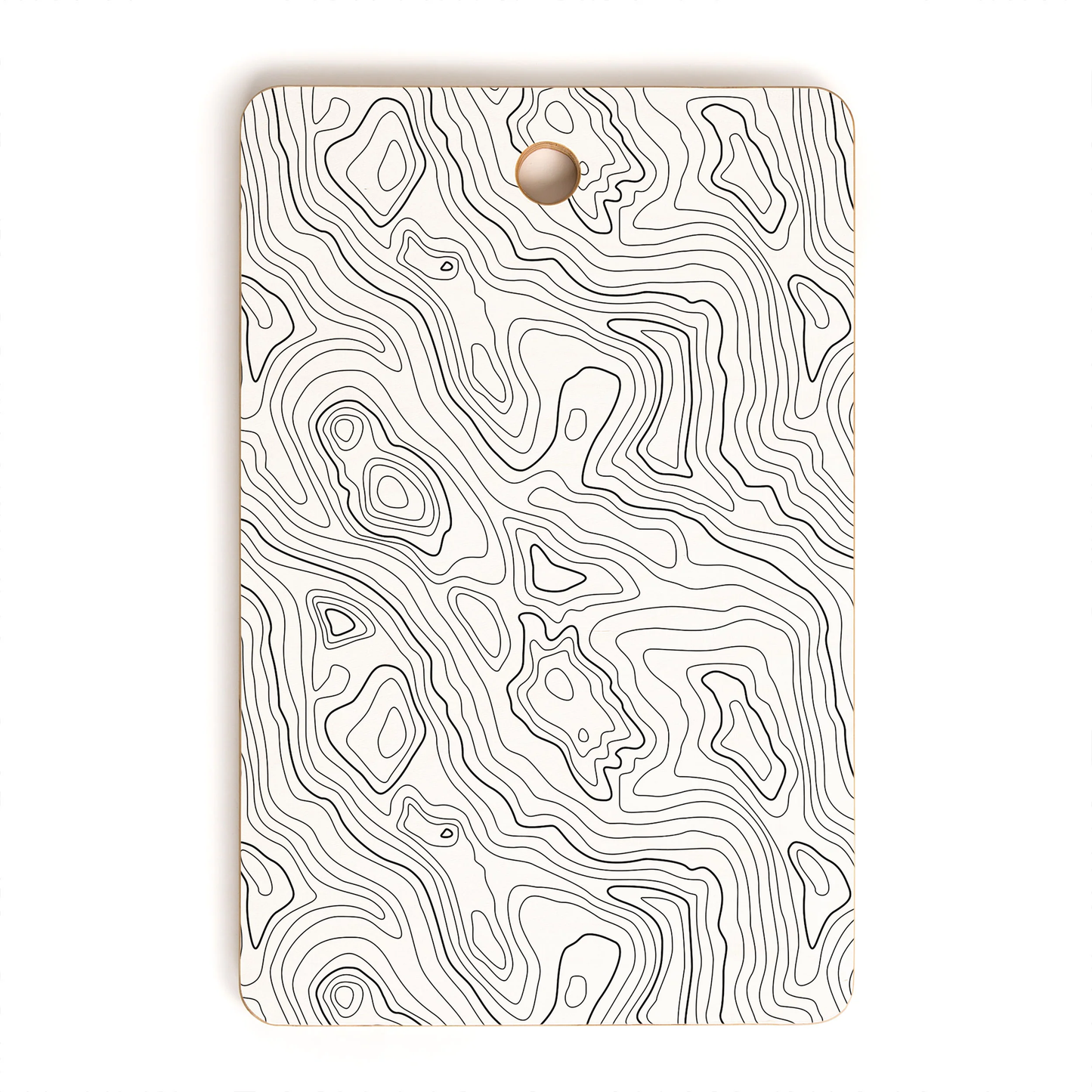 Topo Intention Bamboo Cutting Board