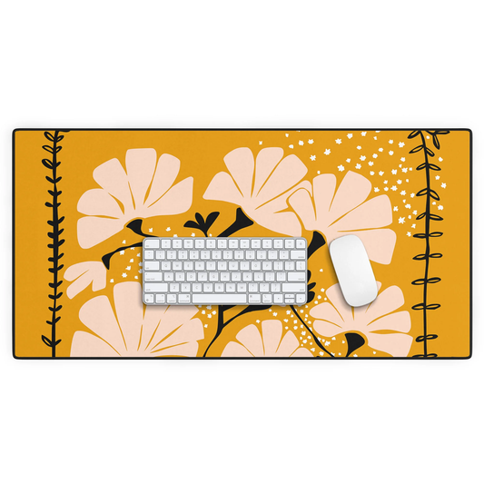Ever Blooming Good Vibes Desk Mat