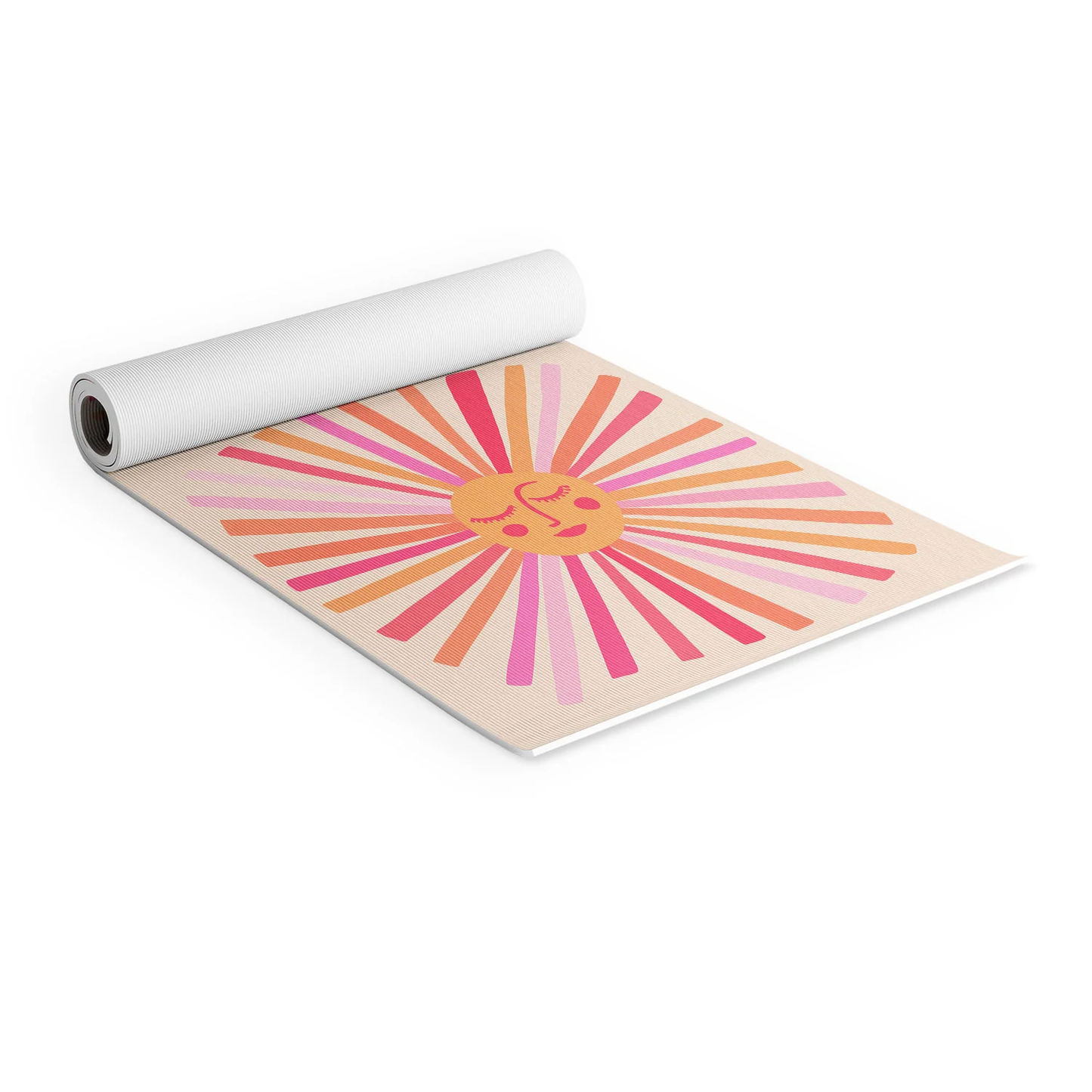 Sunshine Pink Yoga Mat