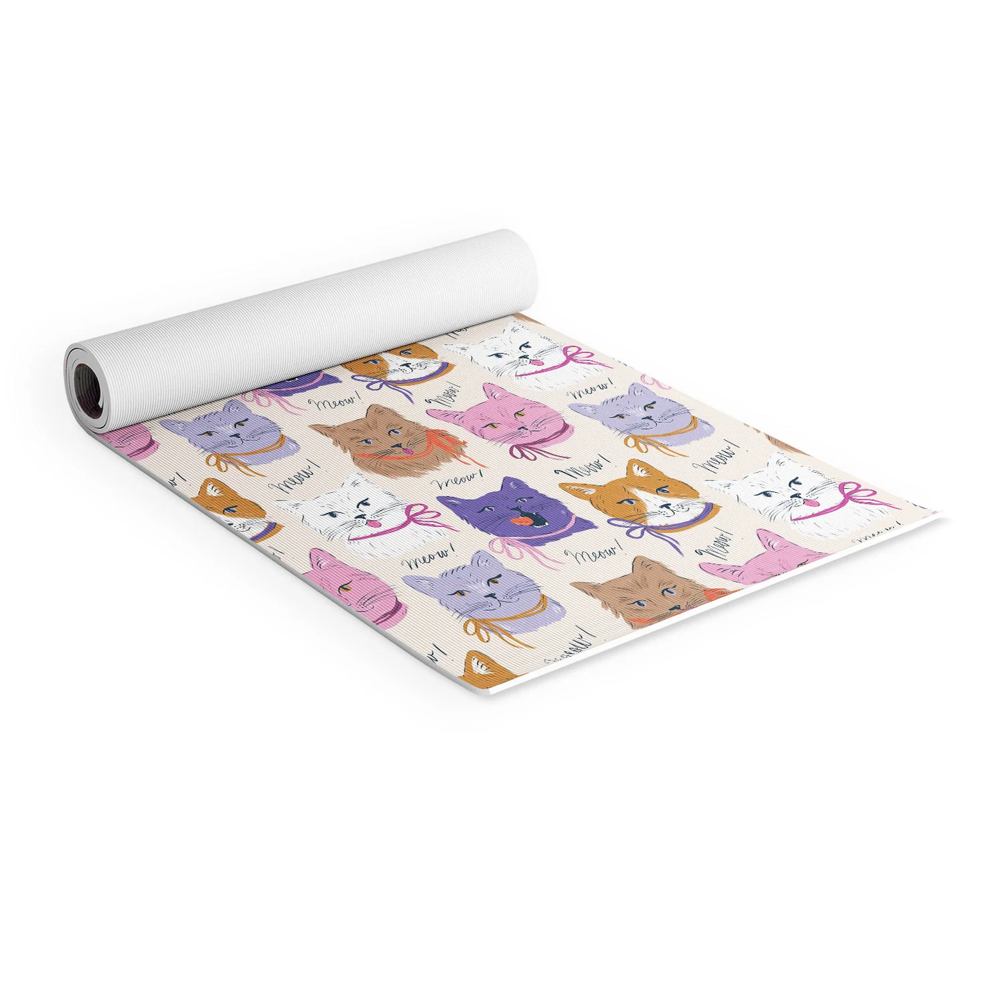 Cats Yoga Mat
