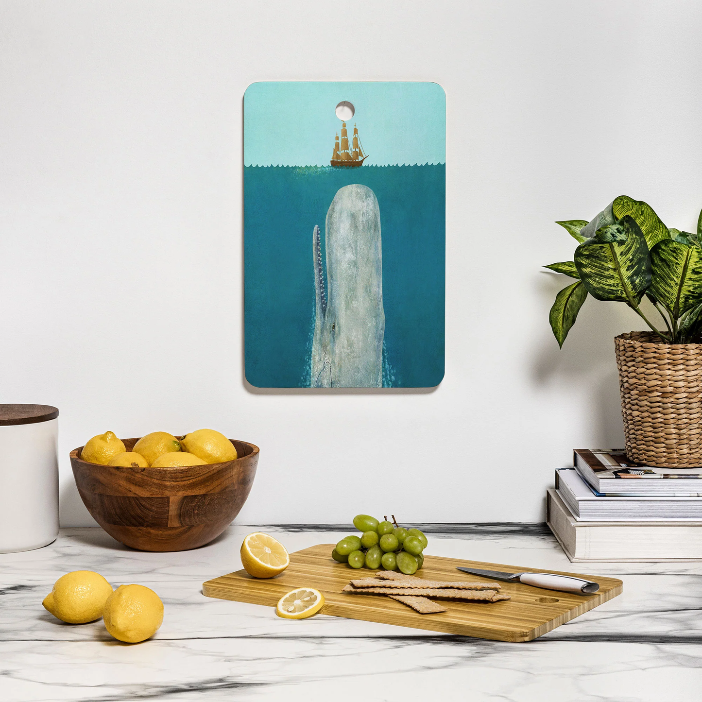 The Whale Bamboo Cutting Board