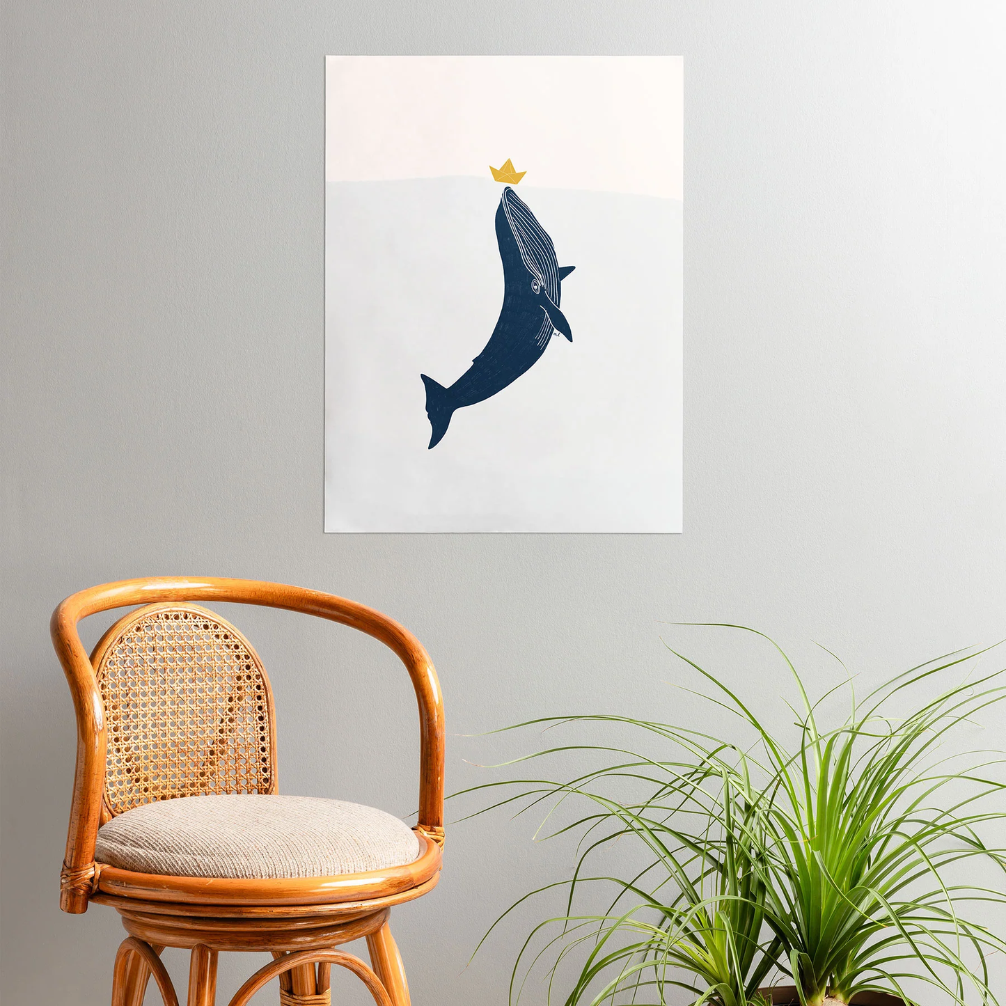 Blue Whale Poster Art