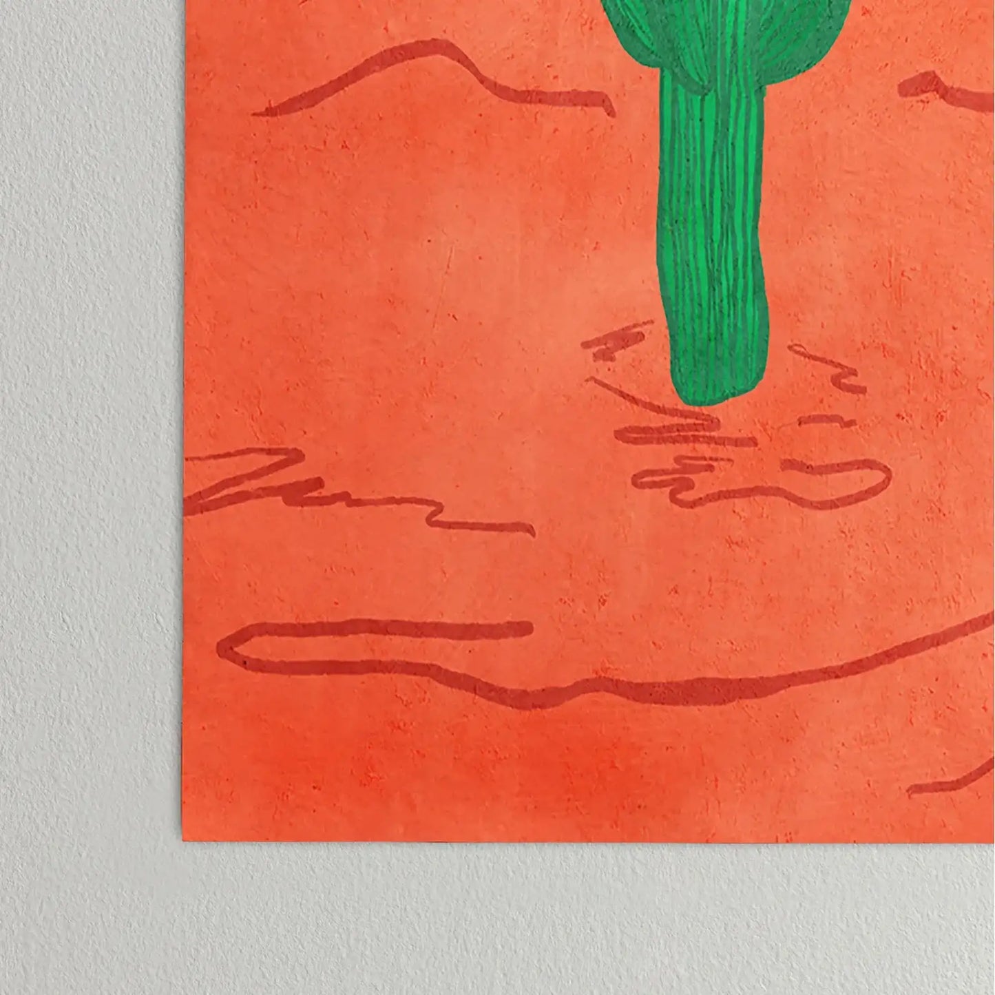 Pink Desert Dreams Poster Art