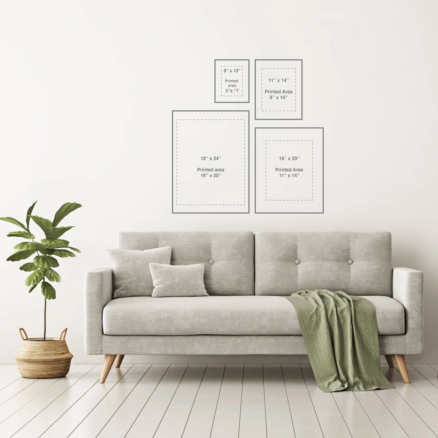 Modern Pear Art Print