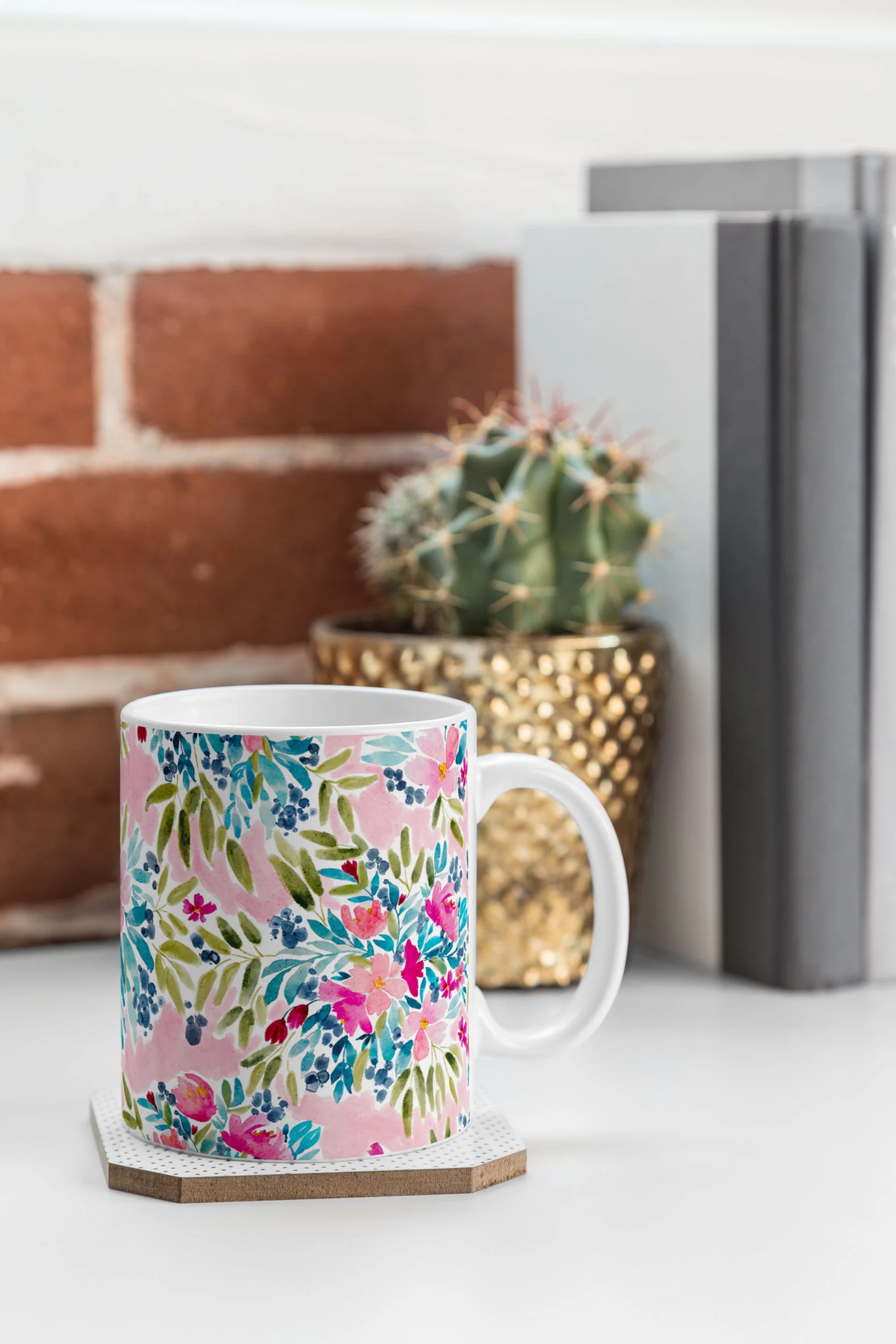 Aria Pink Coffee Mug