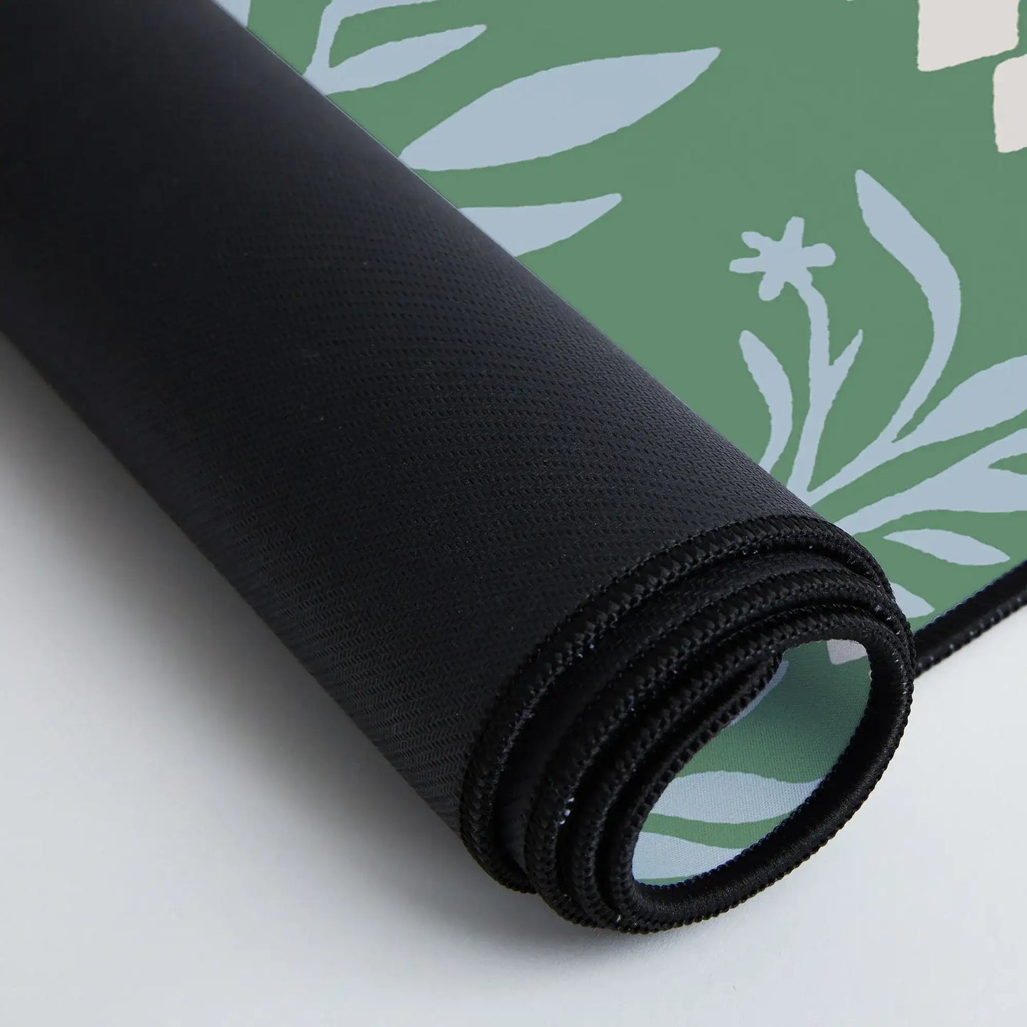 Millie Stripe Green Desk Mat