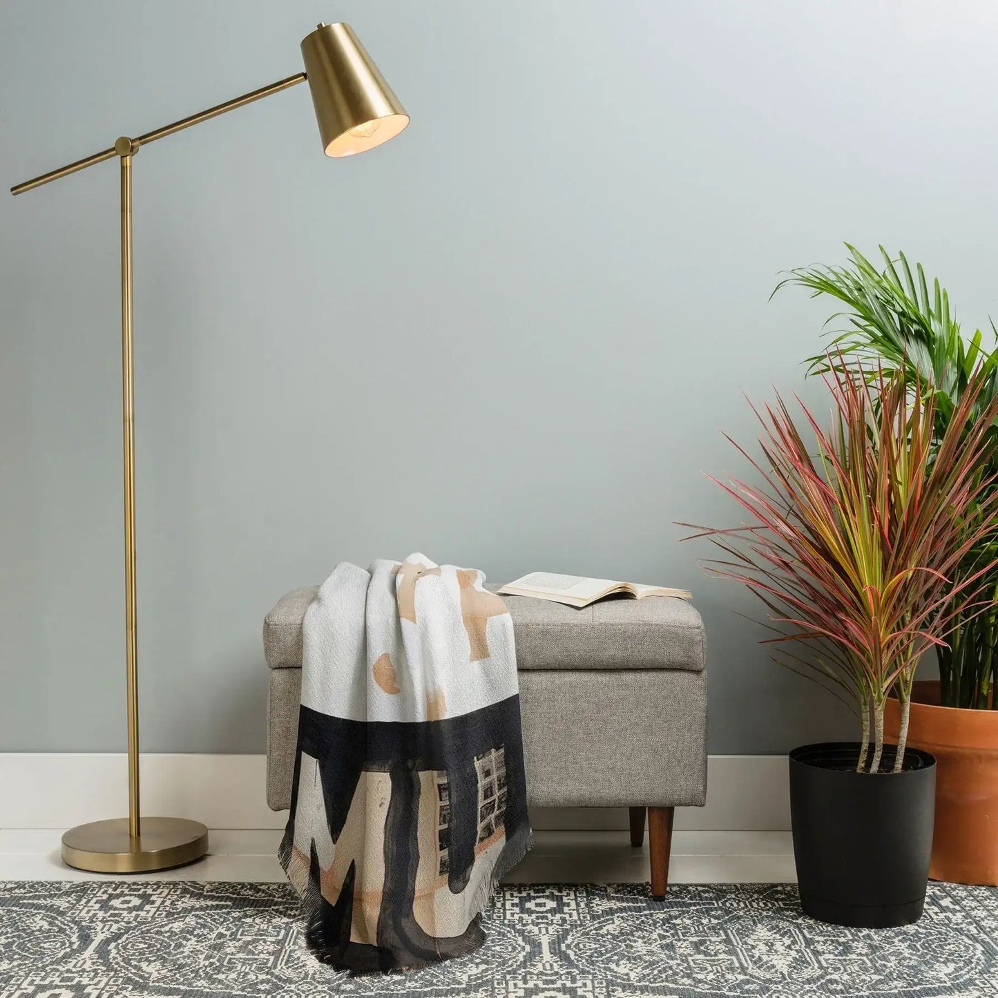 Here for the Music Throw Blanket - Lightweight