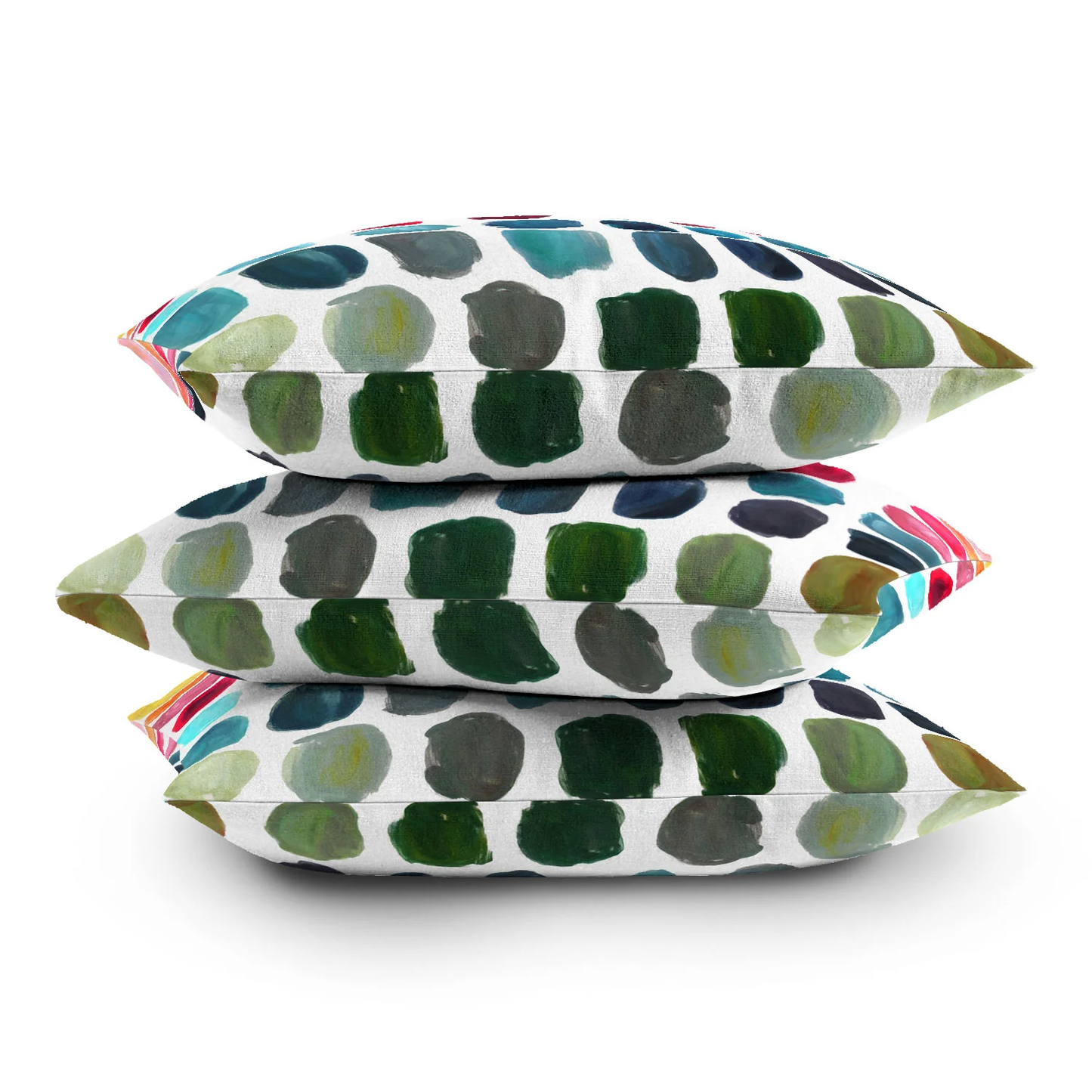 Color Palette Throw Pillow