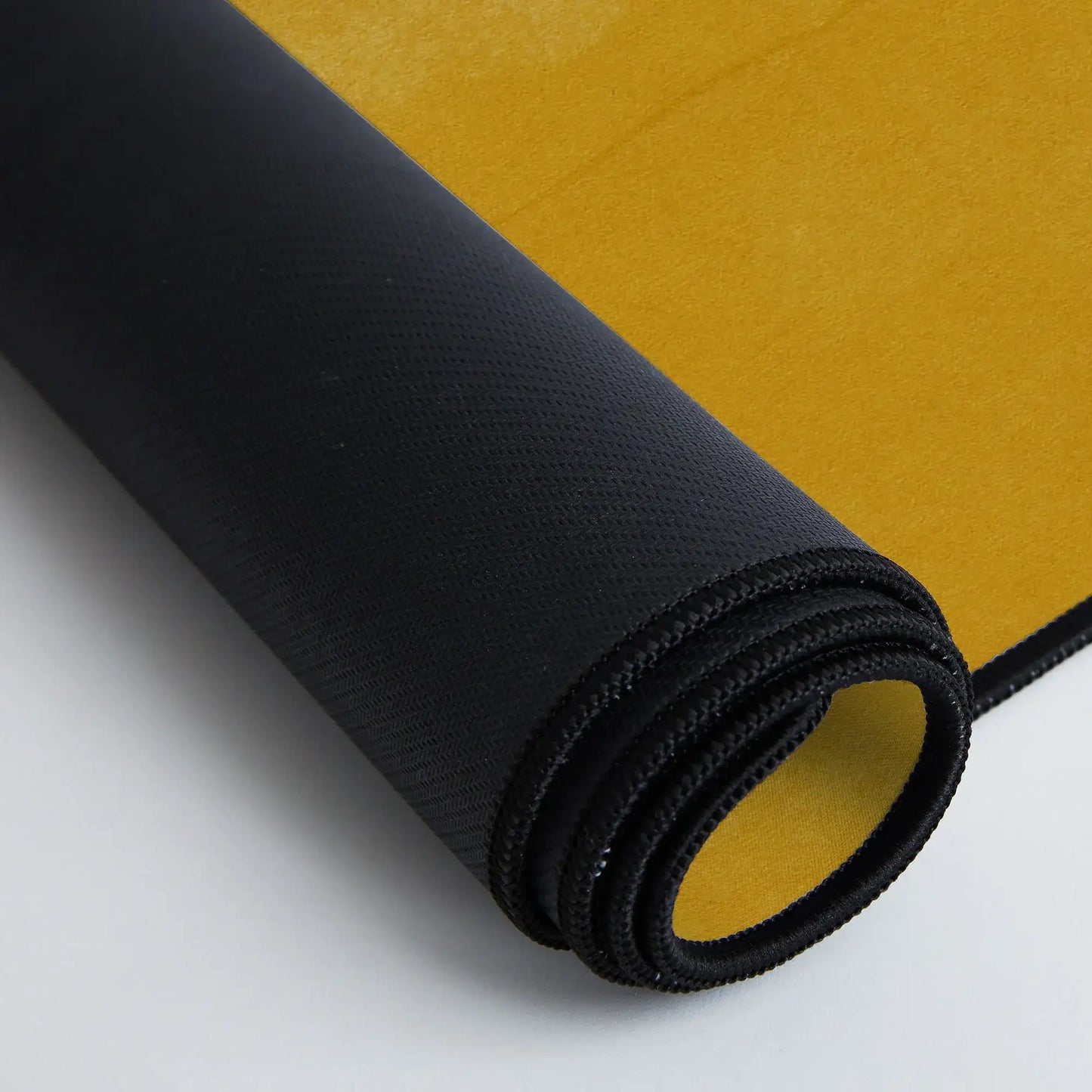 Where Blue Meets Gold Desk Mat