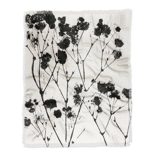 Gypsophila Throw Blanket - Lightweight